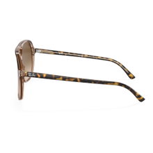 Ray-Ban Sonnenbrille Bill 129251 (Glasfarbe: blau) braun transparent/havanabraun - 1 Brille